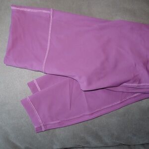 Lululemon Mauve WunderTrain Leggings